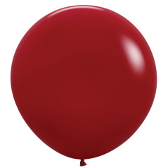 Round balloons 36 inch (90cm) Imperial Red - 016 - 2 Pcs - Sempertex France