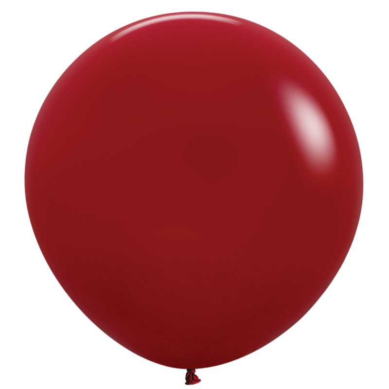 Round balloons 36" (90cm) Imperial Red - 016 - 10 Pcs