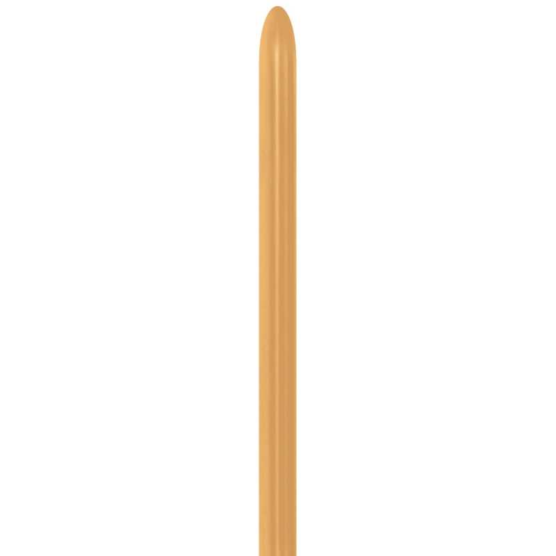 Ballons à sculpter 160 or métallique (Metallic Gold 570) – 50 Pcs