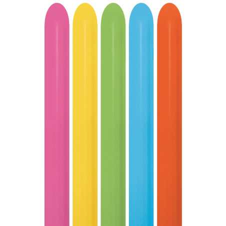 Ballons à modeler 260 - Tropical Assortment - 002 260002 Sempertex France