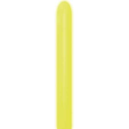 Ballons à modeler 260 - Neon Yellow - 220 260220 Sempertex France