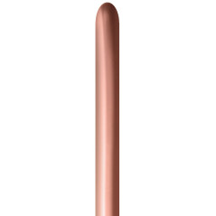 Modeling Balloons 260 - Reflex Rose Gold - 968 260968 Sempertex United Kingdom
