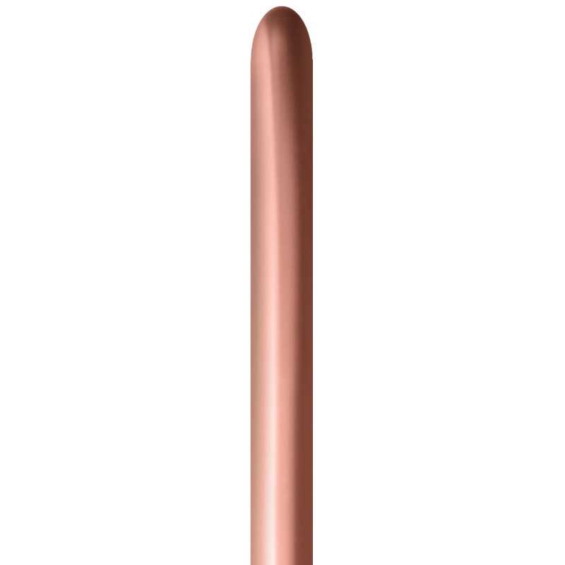 Ballons à sculpter 260 or rose chromé (Reflex Rose Gold 968) – 50 Pcs Ballons à sculpter 260 or rose chromé (Reflex Rose Gold 968) – 50 Pcs