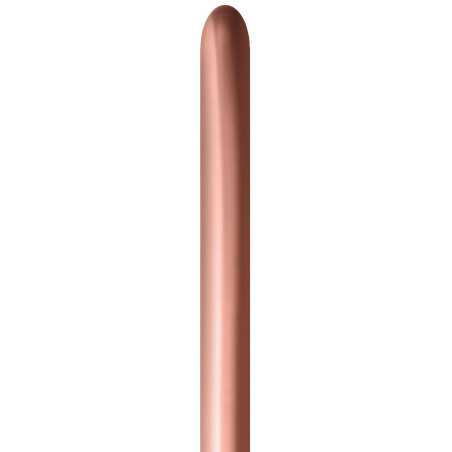 Modeling Balloons 260 - Reflex Rose Gold - 968 260968 Sempertex United Kingdom