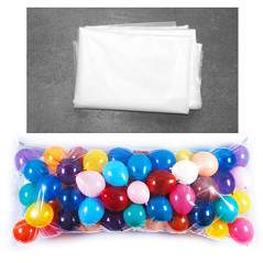 Sacs à ballons transparents 120 x 240 cm - 10 Pcs  Sempertex France