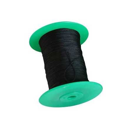 Bobine fil Dacron - Noir - 275m  Sempertex France
