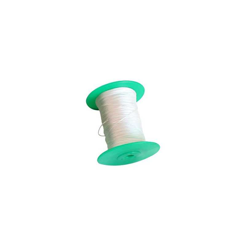 Bobine fil Dacron - blanc - 275m