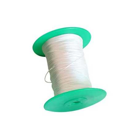 Bobine fil Dacron - Blanc - 275m  Sempertex France