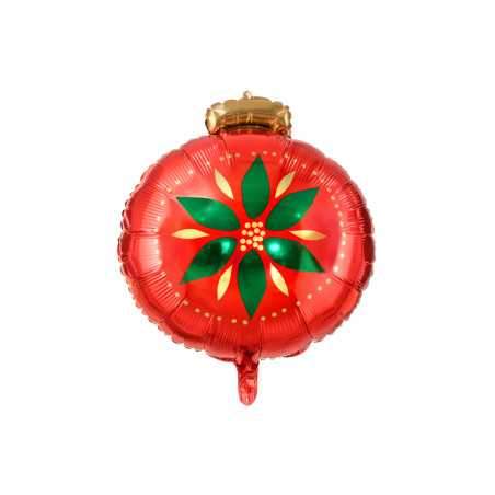 Ballon Boule de Noël imprimée 18 pouces (45cm) - Sempertex France
