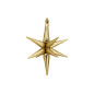 Gold 3D Star Balloon 27" (70cm)