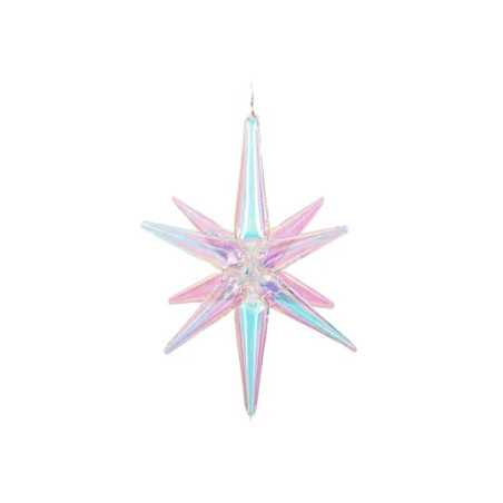 Ballon Étoile 3D Blanc Iridescent 27inch (70cm)   Sempertex France