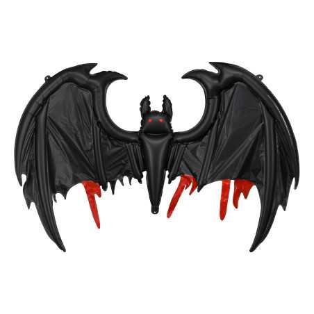 ballon-chauve-souris-noire-120cm-aluminium-halloween-sempertex-France