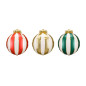 Ballons Boules de Noël 18" (45cm) - 3 Pcs