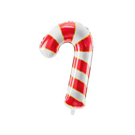 Ballon Sucre d'Orge Rouge et Blanc 31inch (80cm) Sempertex France