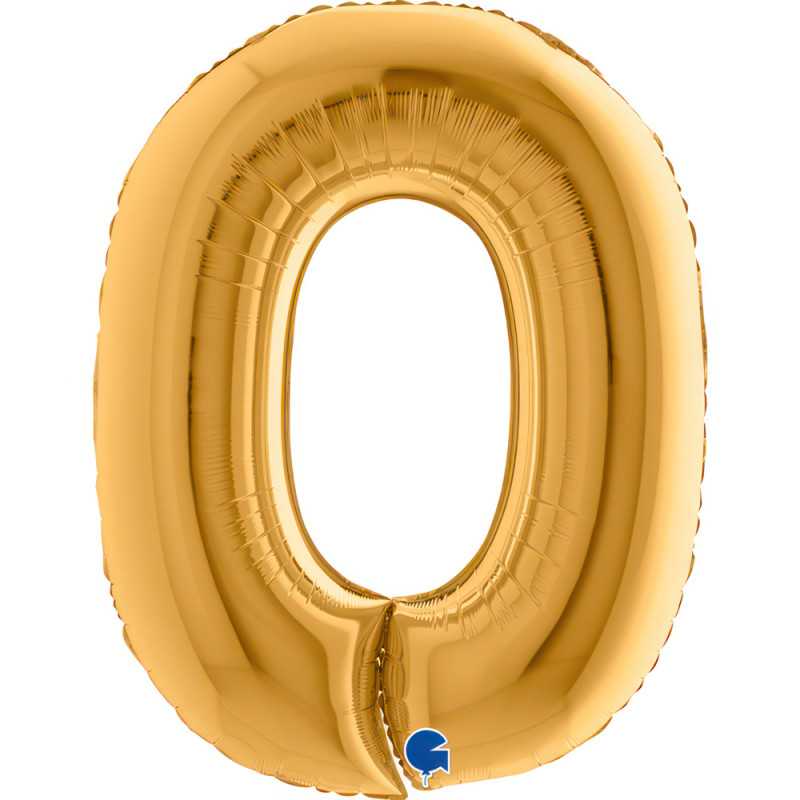 Chiffre 40" (90cm) - 0 - Doré
