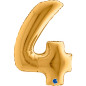 Number 40" (90cm) - 4 - Gold