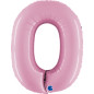 Chiffre 40" (90cm) - 0 - Rose Pastel