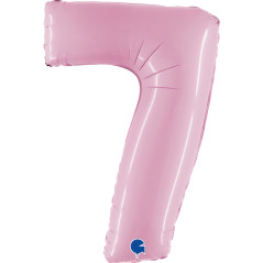 Chiffre 40inch (90cm) - 7 - Rose Pastel- Sempertex France
