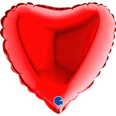 Ballon cœur 09inch (22cm) - Red - Sempertex France