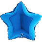 Ballon étoile 09" (22cm) - Blue - 10 Pcs