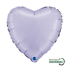 Ballon cœur 18inch (45cm) - Satin Lilac - Sempertex France