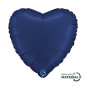 Ballon cœur 18" (45cm) - Satin Blue Navy
