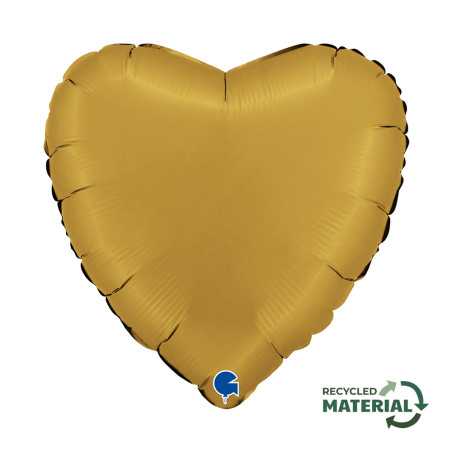 Ballon cœur 18inch (45cm) - Satin Gold - Sempertex France
