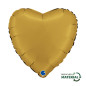 Heart balloon 18" (45cm) - Satin Gold Heart balloon 18" (45cm) - Satin Gold