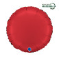 Ballon rond 18" (45cm) - Satin Rubin Red
