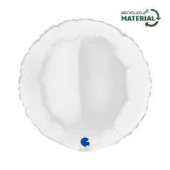 Ballon rond 18inch (45cm) - White - Sempertex France
