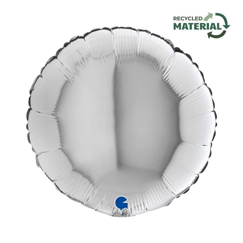 Ballon rond 18" (45cm) - Silver
