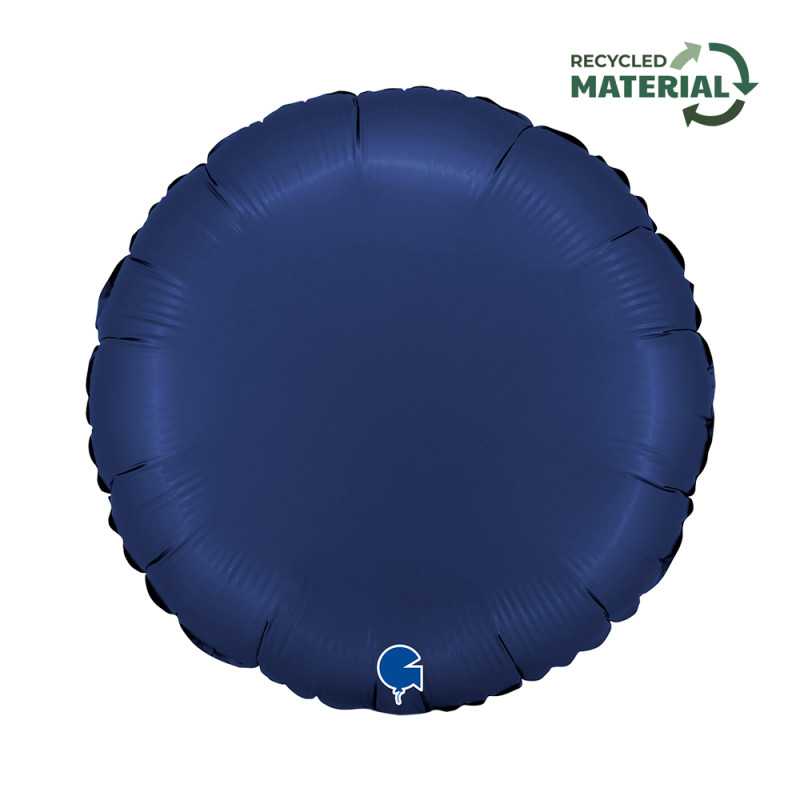 Round balloon 18" (45cm) - Satin Blue Navy Round balloon 18" (45cm) - Satin Blue Navy