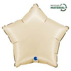 Ballon étoile 18inch (45cm) - Satin Cream - Sempertex France