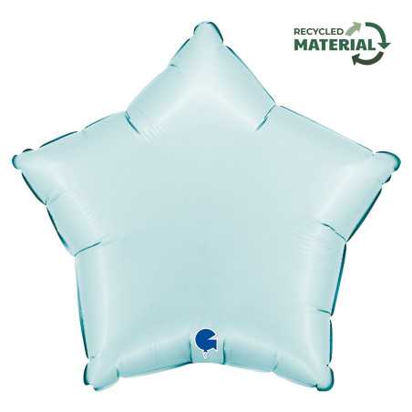 Ballon étoile 18inch (45cm) - Satin Pastel Blue - Sempertex France