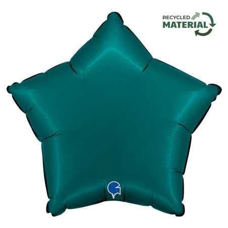 Ballon étoile 18inch (45cm) - Satin Emerald Green - Sempertex France