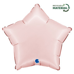 Ballon étoile 18inch (45cm) - Satin Pastel Pink - Sempertex France