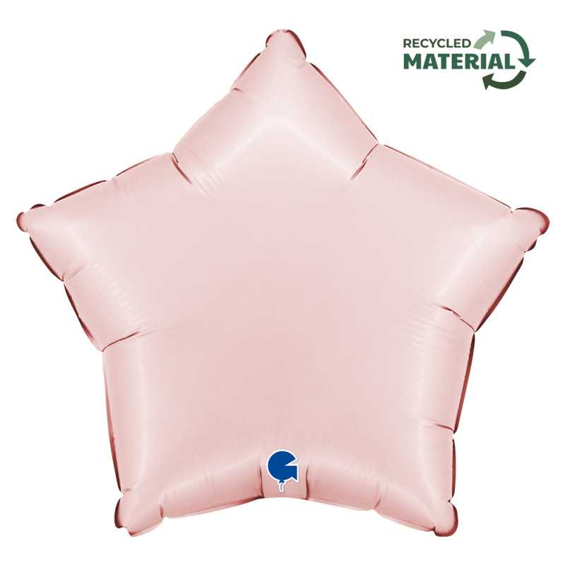 Star balloon 18" (45cm) - Satin Pastel Pink Star balloon 18" (45cm) - Satin Pastel Pink