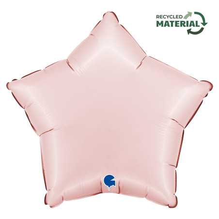 Ballon étoile 18inch (45cm) - Satin Pastel Pink - Sempertex France