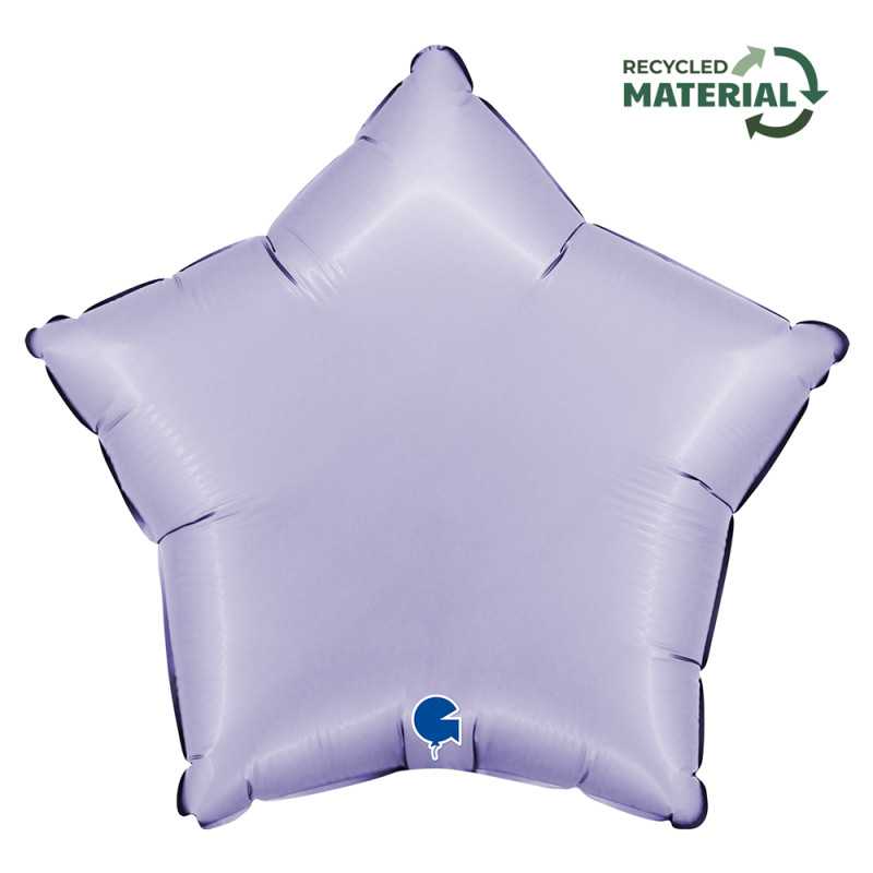 Ballon étoile 18" (45cm) - Satin Lilac