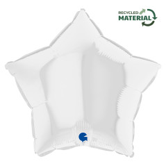 Ballon étoile 18inch (45cm) - White - Sempertex France