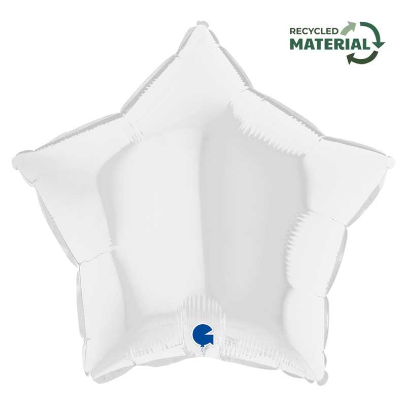 Ballon étoile 18" (45cm) - White