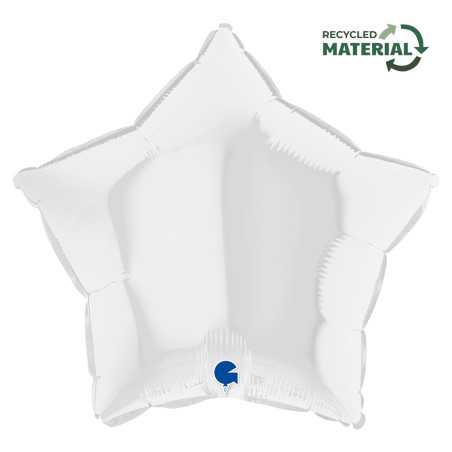 Ballon étoile 18inch (45cm) - White - Sempertex France