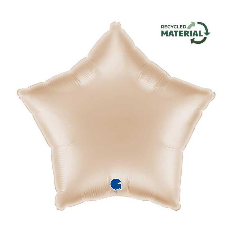 Ballon étoile 18" (45cm) - Californian Gold