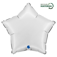 Ballon étoile 18inch (45cm) - Satin White - Sempertex France
