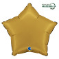 Star balloon 18" (45cm) - Satin Gold Star balloon 18" (45cm) - Satin Gold