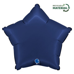 Ballon étoile 18inch (45cm) - Satin Blue Navy - Sempertex France