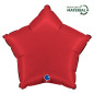 Ballon étoile 18" (45cm) - Satin Rubin Red