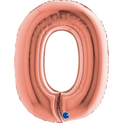 Number 40inch (90cm) - 0 - Rose Gold - Sempertex France