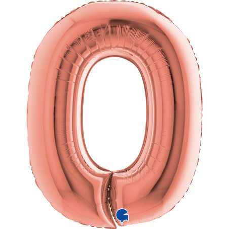 Number 40inch (90cm) - 0 - Rose Gold - Sempertex France