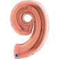 Chiffre 40" (90cm) - 9 - Rose Gold